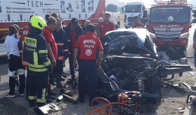 Mersin’de otobüslerin karıştığı zincirleme kaza: 2 ölü, 35 yaralı