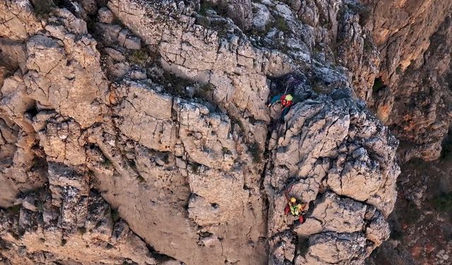 Milli Dağcı Tunç Fındık, Erzincan’da tırmanış gerçekleştirdi