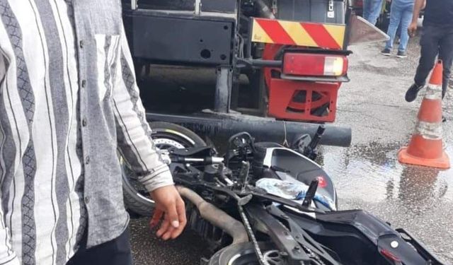 Motosikletin çarptığı sulama işçisi hayatını kaybetti