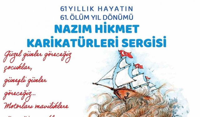 Nazım Hikmet, 61. ölüm yıldönümünde Denizli’de anılacak