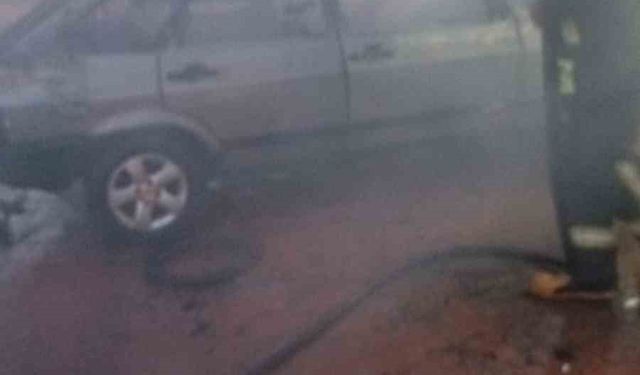 Otomobilin LPG tankı patladı, biri çocuk 3 kişi yaralandı