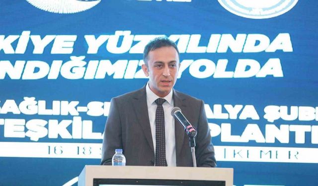 Sağlık-Sen Antalya Şubesi, Mayıs ayı yetkisini 8 bin 7 üye ile yeniden kazandı
