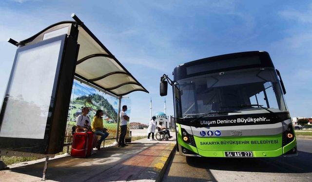 Sakarya Büyükşehir otobüsleri bayramın 4 günü de ücretsiz