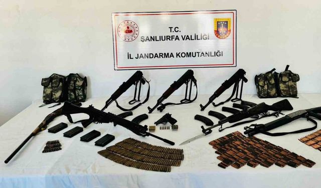 Şanlıurfa’da silah kaçakçılığı operasyonu: 4 gözaltı
