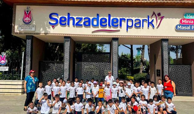 Şehzadelerpark öğrencilerin ilgi odağı oldu