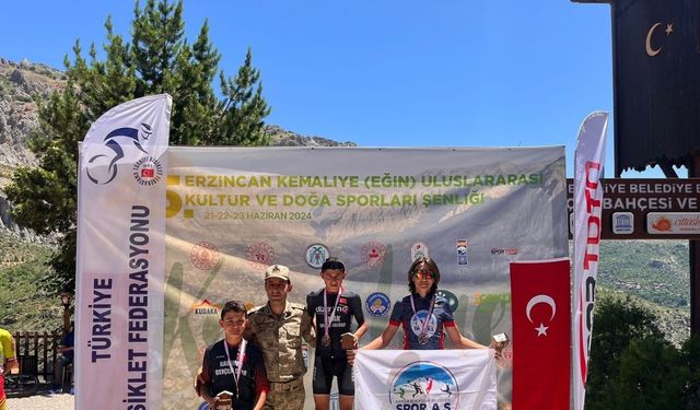 Spor A.Ş. sporcuları Erzincan’dan 7 madalya ile döndü