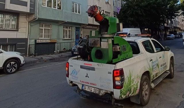 Sultangazi Belediyesi’nden yaz boyu ilaçlama seferberliği