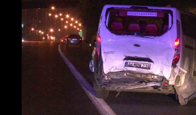 Ümraniye’de trafik kazası: 3 yaralı