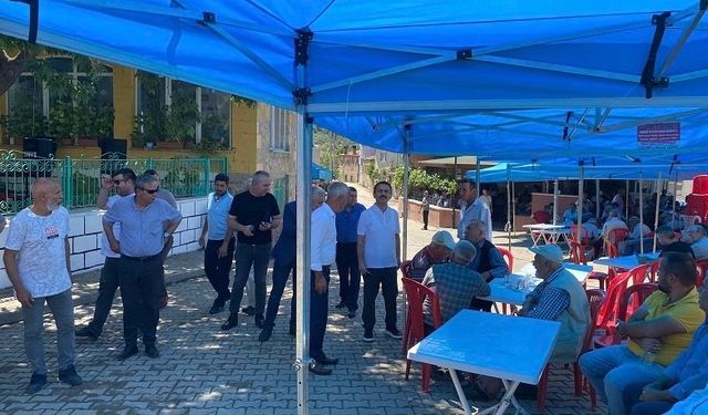 Vali İlhami Aktaş, Aşağıokçular Köyü Geleneksel Köy Hayır Cemiyetine Katıldı