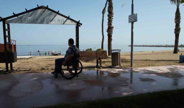 Yalova’da atıl hale gelen “Engelsiz Plajı’nın son durumu tepki çekti