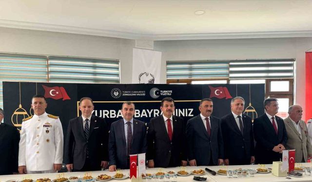 Zonguldak protokolü bayramlaştı