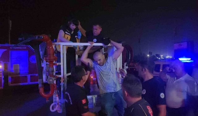 Zonguldak’ta elektrik akımına kapılan 2 işçi yaralandı
