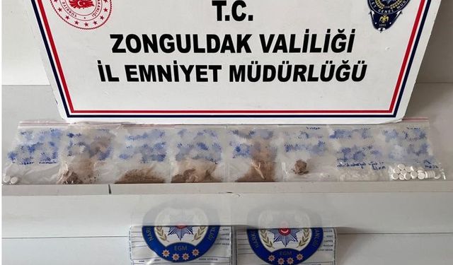 Zonguldak’ta narkotik operasyonu: 9 şüpheli yakalandı