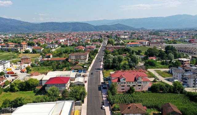 Akyazı’da 9 kilometrelik arter yepyeni yüzüyle hizmette: Büyükşehir çalışmaları tamamladı