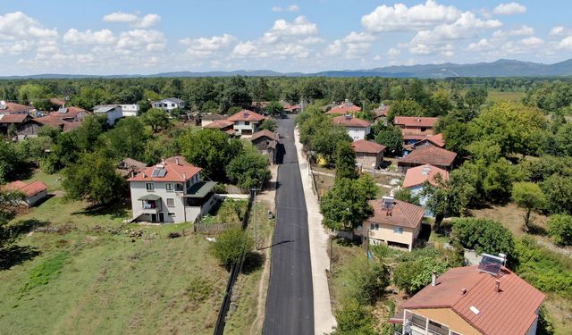 Büyükşehir’in asfalt hamlesi Paşaköy’e yepyeni bir yüz kazandırdı