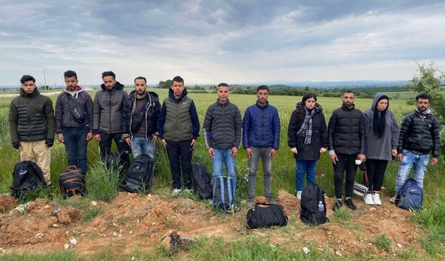 Edirne'de son bir haftada 282 düzensiz göçmen yakalandı