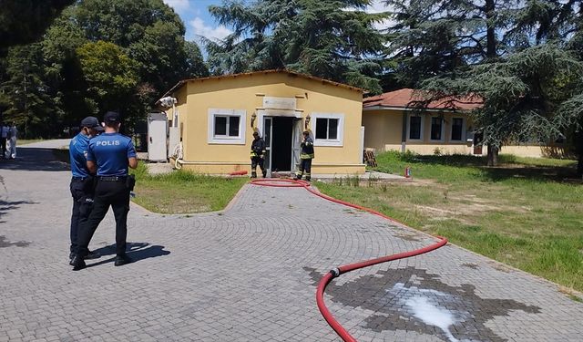 Gebze Teknik Üniversitesi'nde laboratuvarda çıkan yangın söndürüldü