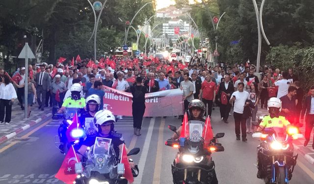 Sakarya ve çevre illerde 15 Temmuz Demokrasi ve Milli Birlik Günü anma programı düzenlendi