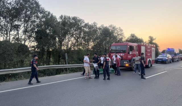 Sakarya'da şarampole yuvarlanan kişi öldü