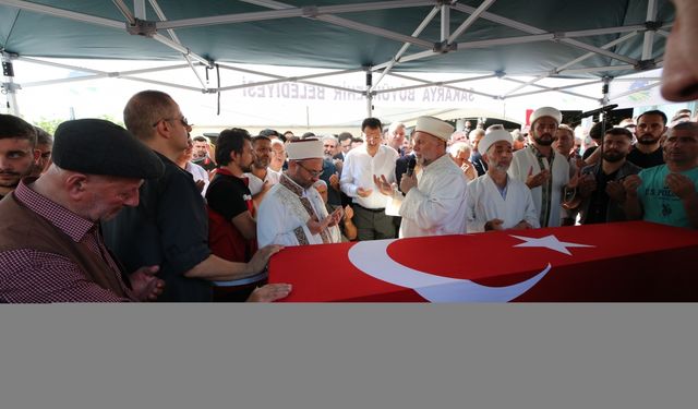 Şehit Astsubay Kıdemli Çavuş Talay, Sakarya'da son yolculuğuna uğurlandı