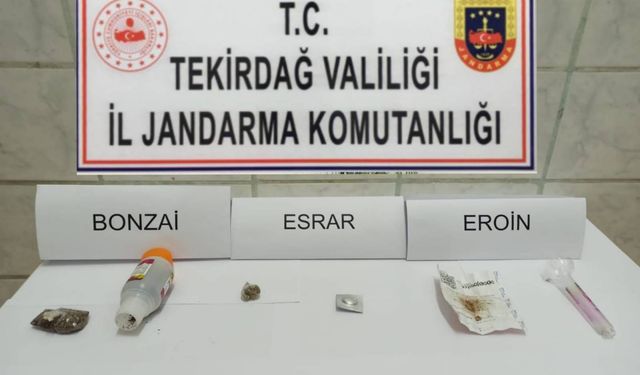 Tekirdağ'da uyuşturucu operasyonunda 5 şüpheli yakalandı