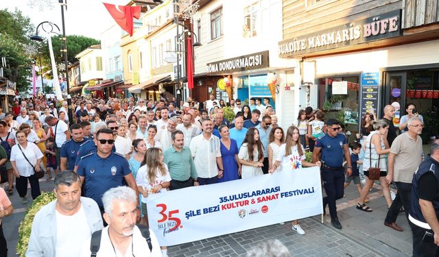 Uluslararası Şile Bezi Kültür ve Sanat Festivali başladı