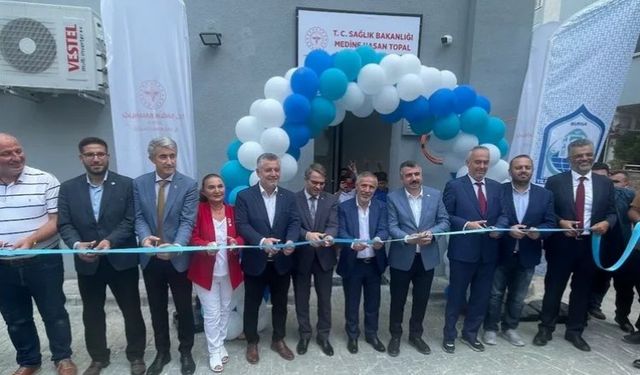 Bursa'da Karaağaç Medine Topal Aile Sağlığı Merkezi açıldı