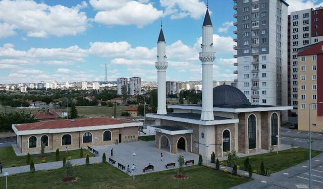 Kayseri Melikgazi'ye cami ve Kur'an kursu