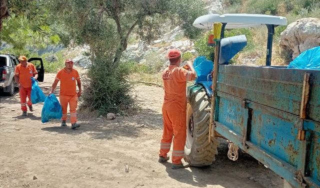 Milas Belediyesi Ekipleri temizlik çalışmalarını sürdürüyor
