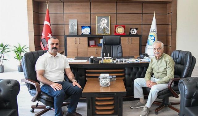 Uzunköprü Belediye Başkanı Ediz Martin’den Mehmet Özcan’a ziyaret
