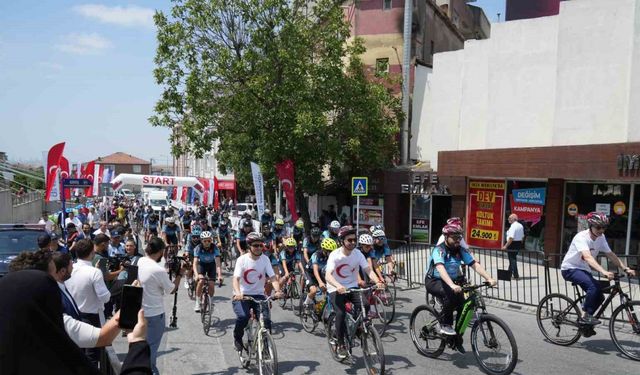 8. Ömer Halisdemir Bisiklet Turu Arnavutköy’de başladı