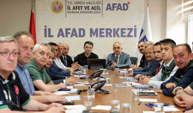 AFAD Başkanı Memiş: “Samsun ve Ordu’da yağışlarla ilgili turuncu alarm verilmişti”