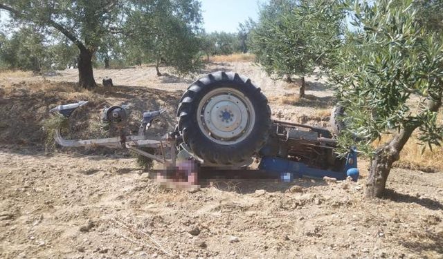 Akhisar’da traktör kazası: 1 ölü