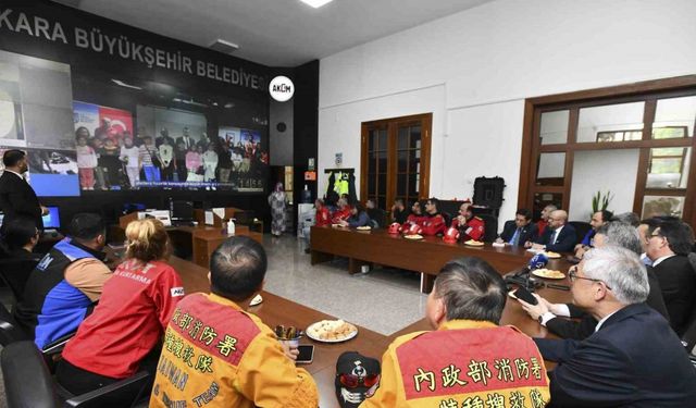 Ankara Büyükşehir Belediyesi, Tayvan Büyükelçiliği ile akıllı, dirençli ve sürdürebilir kentler toplantısı gerçekleştirdi