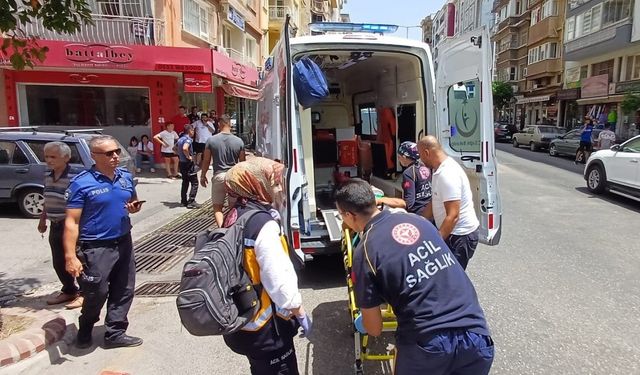 Aydın’daki kazada motosiklet sürücüsü yaralandı