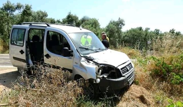 Balıkesir’de trafik kazası: 1 yaralı