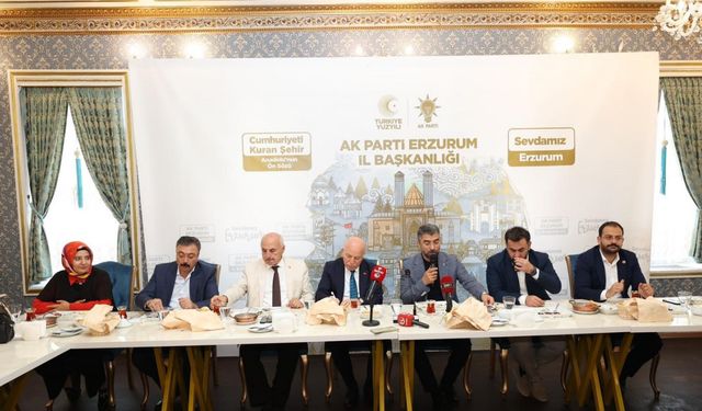Başkan Küçükoğlu’ndan Erzurum projeksiyonu