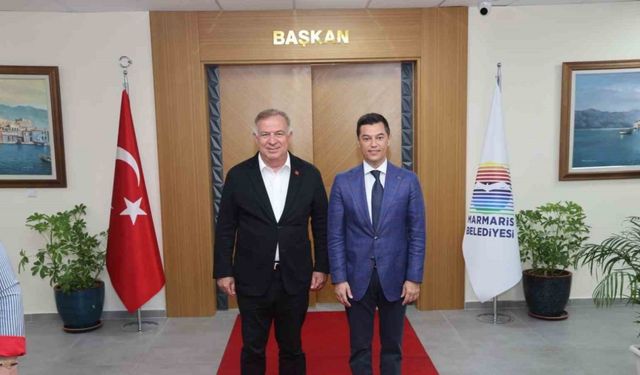 Başkan Ünlü, CHP Genel Başkan Yardımcısı Zeybek’i ağırladı