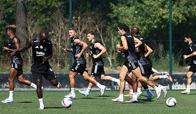 Beşiktaş’ta Galatasaray maçı hazırlıkları başladı