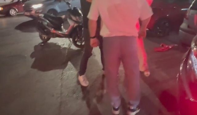 Beykoz’da kavgayı gören duyarlı motosiklet sürücüsü polise haber verdi