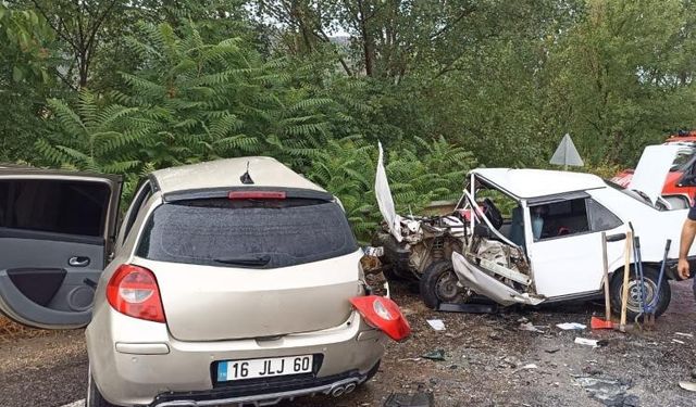 Bursa’da kayganlaşan yolda trafik kazası: 1 ölü, 3 yaralı
