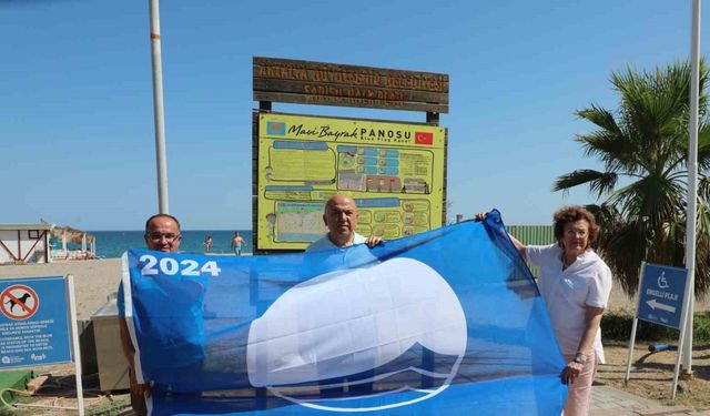 Büyükşehir’in 17 plajına Mavi Bayrak