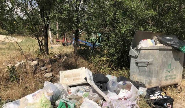 Çavdarhisar’da ’Çöplerimiz bir ayı aşkın süredir toplanmadı’ iddiası