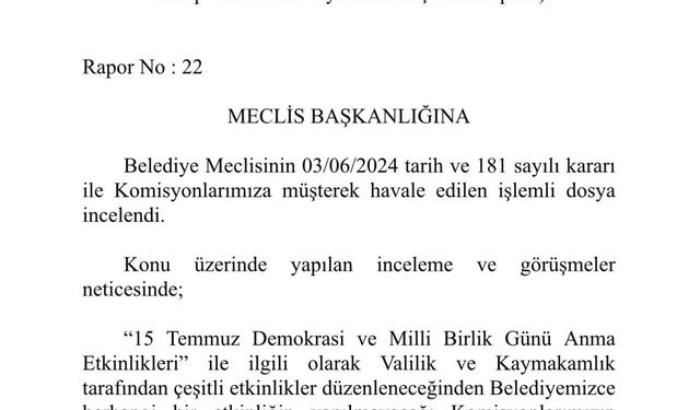 CHP’li Etimesgut Belediyesi, 15 Temmuz’u anmayacak