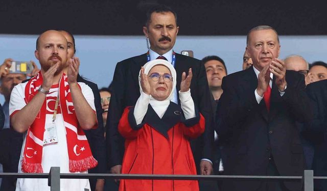 Cumhurbaşkanı Erdoğan, Berlin Olimpiyat Stadyumu’nda