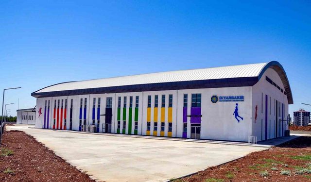 Diyarbakır’da bin kişilik kapalı spor salonu hizmete açılacak