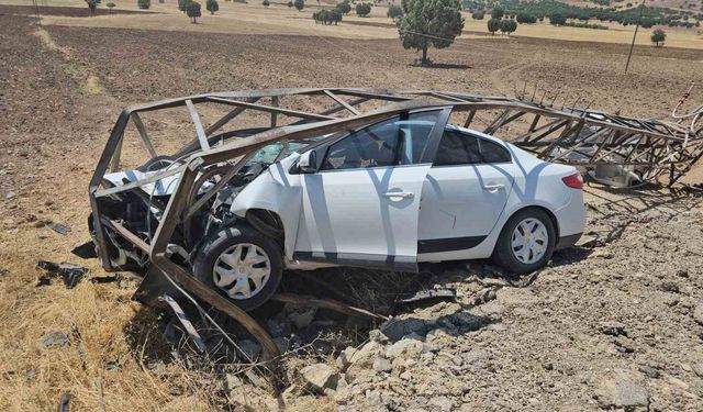 Diyarbakır’da piknik yolunda kaza: 1’i ağır 4 yaralı