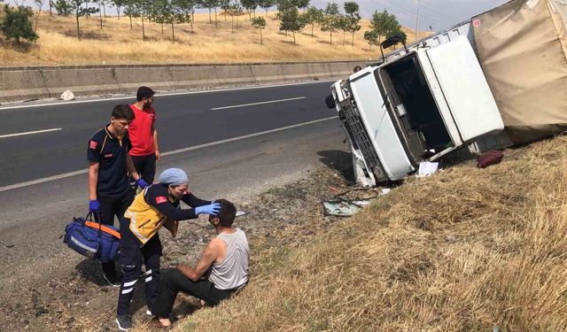 Emniyet kemeri hayatını kurtardı