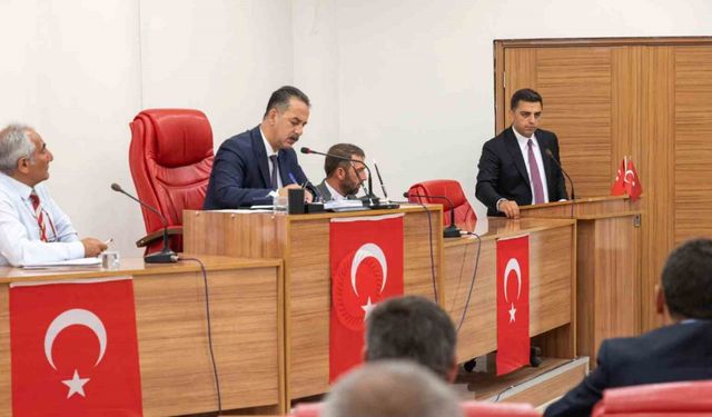 Erzincan İl Genel Meclisi Temmuz ayı olağan toplantısı yapıldı