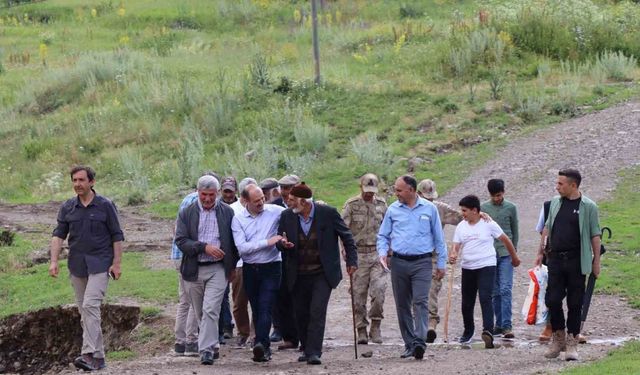 Erzurum’da sel felaketinin yaraları sarılıyor